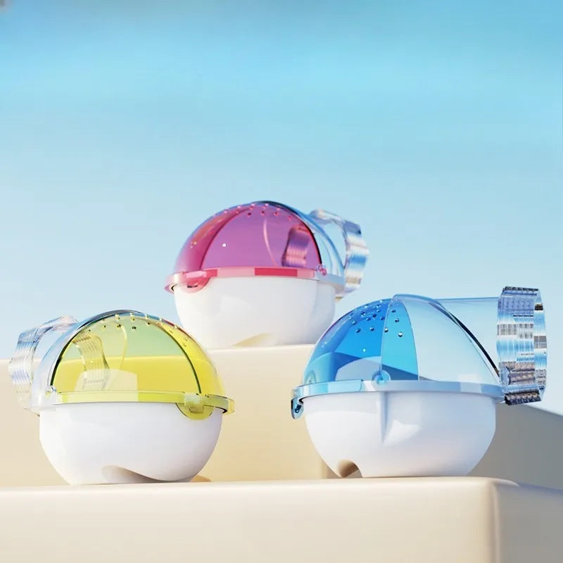 Hamster Sand Room - Acrylic Clear Bathroom Basin
